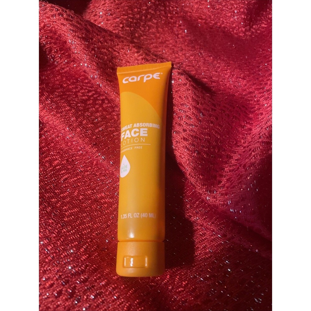 Carpe Sweat Absorbing Face Lotion Fragrance Free 1.35 oz